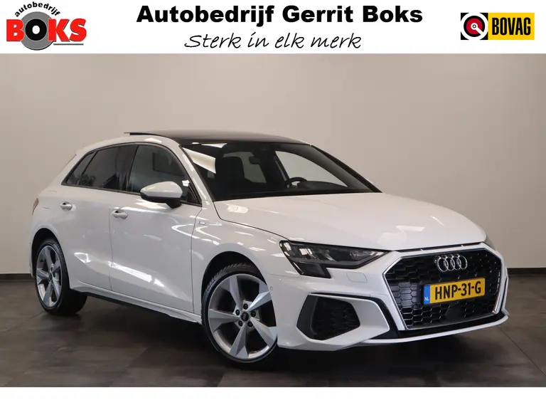 Audi A3 Sportback 40 TFSI e S Line ACC PDC Panoramadak 18''LM 24 maanden garantie mogelijk (*vraag naar de voorwaarden) afbeelding 1