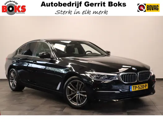BMW 5 Serie 520i Corporate Lease High Executive Connect drive Navigatie PDC Cruise Control 18LMV Vol Leder
