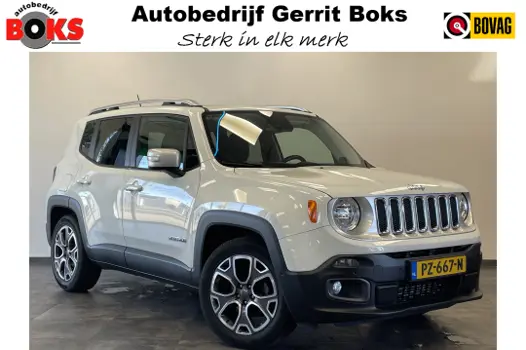 Jeep Renegade 1.4 MultiAir Limited Cruise/Climate Navi Keyless Panoramadak Trekhaak NAP!