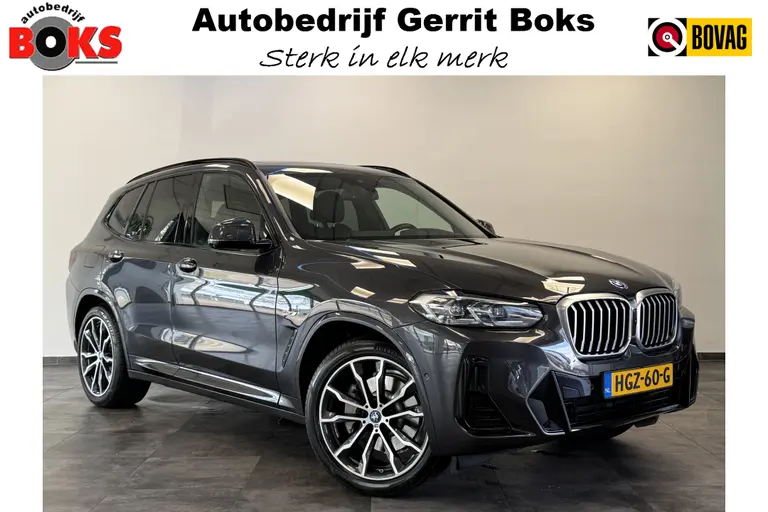 BMW X3 xDrive30e High Executive M-sport 292pk Panoramadak Head-up 20'lmv Navigatie VCP 24 maanden garantie mogelijk (*vraag naar de voorwaarden) afbeelding 1
