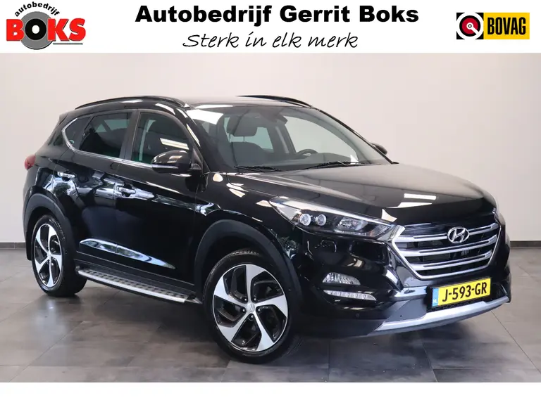Hyundai Tucson 1.6 T T-GDI 4WD 177 PK 4WD GDI  Panoramadak  19 inch Lmv Navigatie trekhaak afbeelding 1