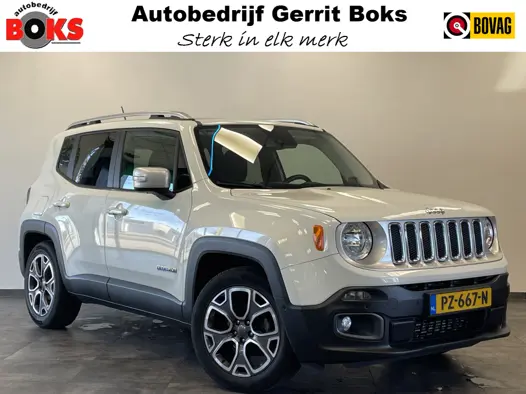 Jeep Renegade 1.4 MultiAir Limited Cruise/Climate Navi Keyless Panoramadak Trekhaak NAP!