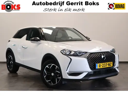 DS DS 3 Crossback E-Tense Bastille 50 kWh Navi-Carplay 17'lmv CruiseControl 24 maanden garantie mogelijk (*vraag naar de voorwaarden)