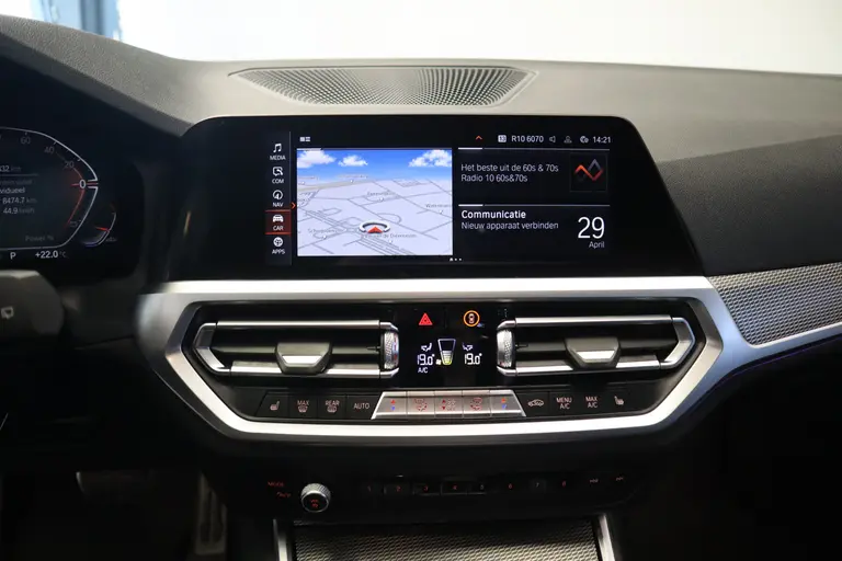 BMW 3 Serie Touring 320i High Executive Edition 184pk Navigatie Luxe Volleder Cruise Control Stoelverwarming sfeerverlichting 24 maanden garantie mogelijk (*vraag naar de voorwaarden) afbeelding 11