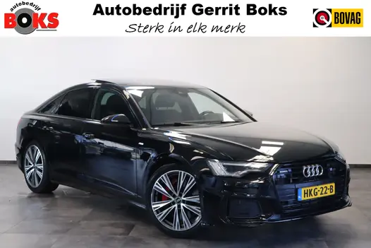 Audi A6 Limousine 55 TFSI e Quattro Pro Line S Competition 367pk Panorama Navigatie Cruise Control Volleder interieur Stoel/Stuur verwarming. 24 maanden garantie mogelijk (*vraag naar de voorwaarden)