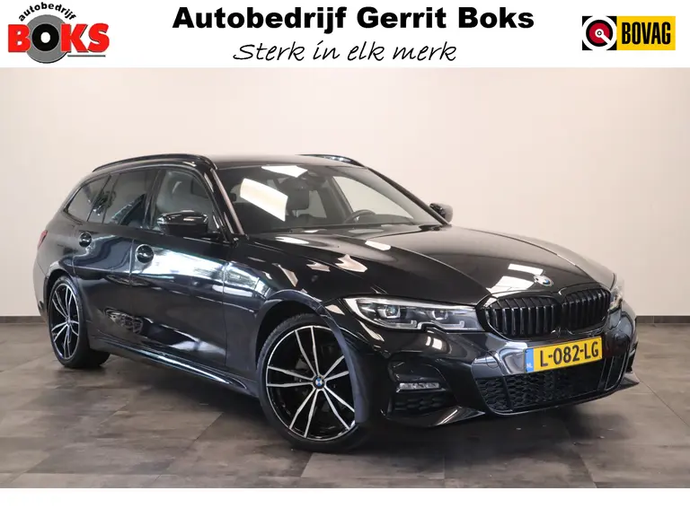 BMW 3 Serie Touring 320i High Executive Edition 184pk Navigatie Luxe Volleder Cruise Control Stoelverwarming sfeerverlichting 24 maanden garantie mogelijk (*vraag naar de voorwaarden) afbeelding 1