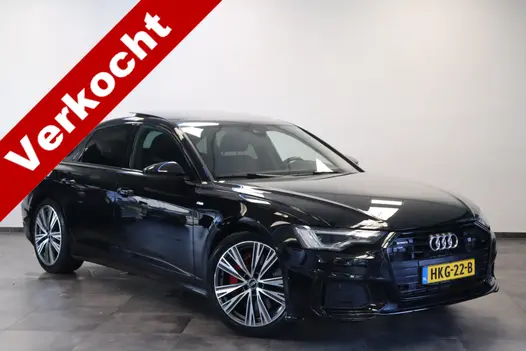 Audi A6 Limousine 55 TFSI e Quattro Pro Line S Competition 367pk Panorama Navigatie Cruise Control Volleder interieur Stoel/Stuur verwarming. 24 maanden garantie mogelijk (*vraag naar de voorwaarden)