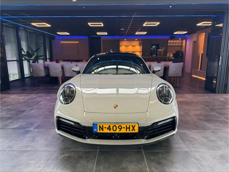 Porsche 911 3.0 Carrera 4S Sport chrono Bose Dealer onderhouden Kreide Grau Panoramadak ACC 450PK! afbeelding 20