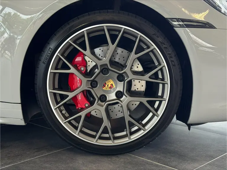 Porsche 911 3.0 Carrera 4S Sport chrono Bose Dealer onderhouden Kreide Grau Panoramadak ACC 450PK! afbeelding 9