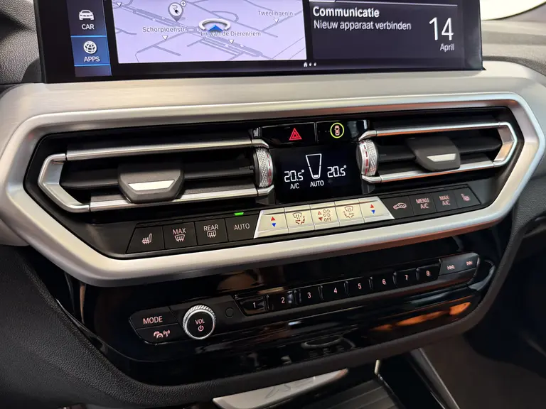 BMW X3 xDrive30e High Executive M-sport 292pk Panoramadak Head-up 20'lmv Navigatie VCP 24 maanden garantie mogelijk (*vraag naar de voorwaarden) afbeelding 16