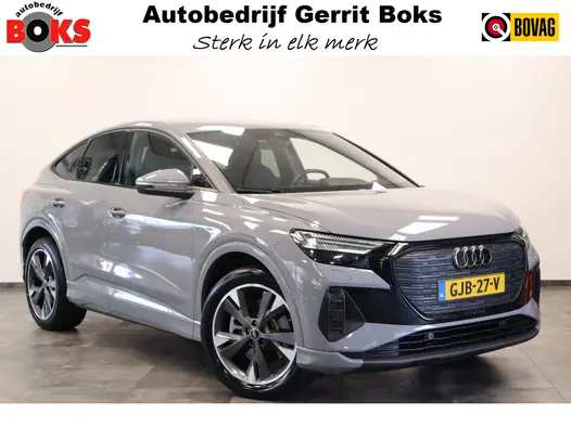Audi Q4 Sportback e-tron 45 Advanced edition 82 kWh Adapt. cruise stoelverw Camera Elec. achterklep 24 maanden garantie mogelijk (*vraag naar de voorwaarden)