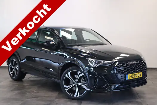 Audi Q3 Sportback 45 TFSI Quattro S-line Black Edition Navigatie Cruise Control  VCP ACC 24 maanden garantie mogelijk (*vraag naar de voorwaarden)