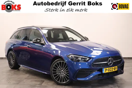 Mercedes-Benz C-Klasse Estate 300 e AMG Line Panorama Memorie Stoelen Sfeerverlichting Head up 24 maanden garantie mogelijk (*vraag naar de voorwaarden)