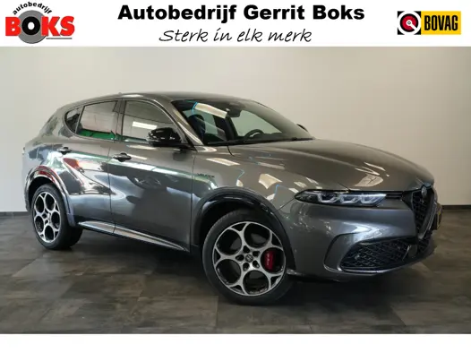 Alfa Romeo Tonale 1.5T Hybrid Veloce Schakelpaddles Draadloze Lader Stoelventilatie 24 Maanden garantie* (Vraag naar de voorwaarden)