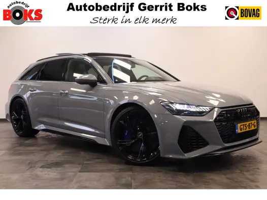 Audi RS6 A6 Avant TFSI Quattro Keramisch Leder Panoramadak 4WS Nardo B&O!