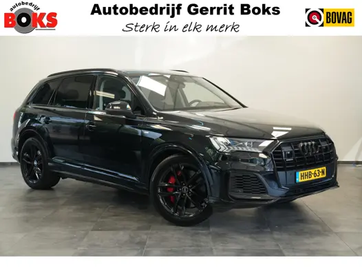 Audi Q7 55 TFSI e quattro Pro S Line Luchtvering ACC Stoelvent. B&O Head-Up Leer